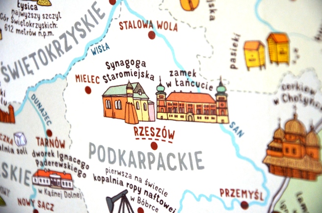 mapa wrocław rzeszów (2)